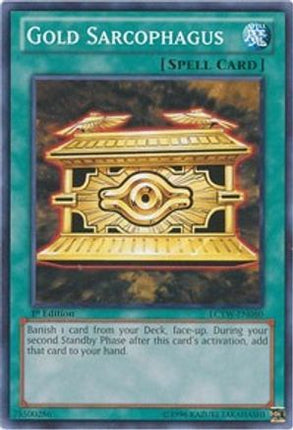 Gold Sarcophagus (Common / Short Print) [LCYW-EN080] 1st Edition