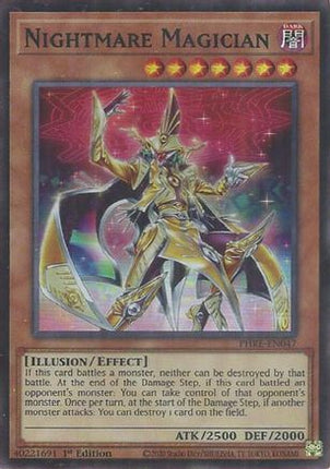 Nightmare Magician (Super Rare)  [PHRE-EN047] 1st Edition