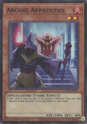 Arcane Apprentice (Super Rare)  [PHRE-EN057] 1st Edition