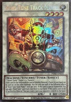 Kewl Tune Track Maker (CR) (Collector's Rare) [PHRE-EN035] 1st Edition