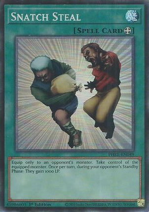 Snatch Steal (CR) (Collector's Rare) [PHRE-EN049] 1st Edition