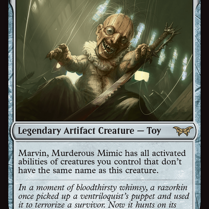 Marvin, Murderous Mimic [Duskmourn: House of Horror]