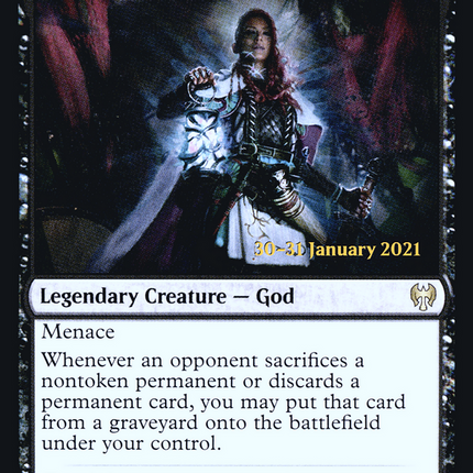 Tergrid, God of Fright // Tergrid's Lantern [Kaldheim Promos] Prerelease Foil