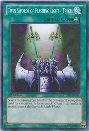 Twin Swords of Flashing Light - Tryce (Common / Short Print) [LCYW-EN141] Unlimited