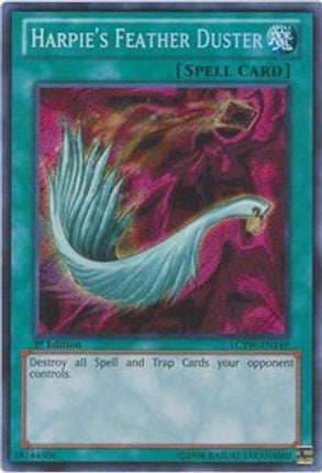 Harpie's Feather Duster (Secret Rare) [LCYW-EN149] Unlimited