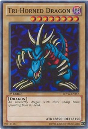 Tri-Horned Dragon (Super Rare) [LCYW-EN157] Unlimited