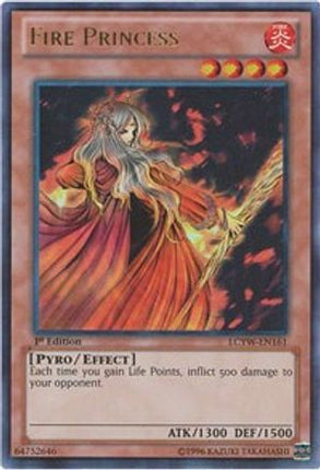 Fire Princess (Ultra Rare) [LCYW-EN161] 1st Edition