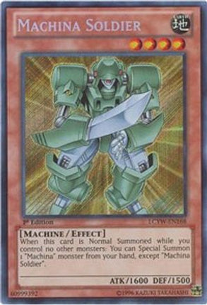Machina Soldier (Secret Rare) [LCYW-EN168] 1st Edition