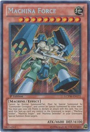 Machina Force (Secret Rare) [LCYW-EN171] 1st Edition