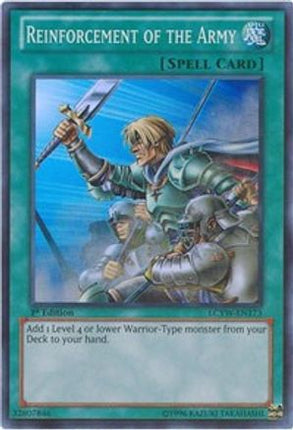 Reinforcement of the Army (Super Rare) [LCYW-EN173] 1st Edition