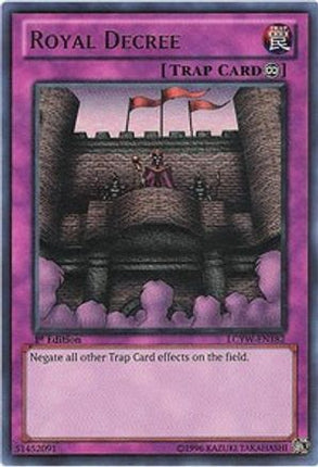 Royal Decree (Ultra Rare) [LCYW-EN182] 1st Edition
