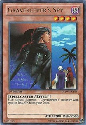 Gravekeeper's Spy (Ultra Rare) [LCYW-EN183] 1st Edition