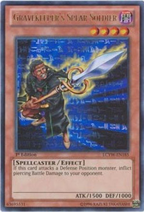 Gravekeeper's Spear Soldier (Ultra Rare) [LCYW-EN185] Unlimited