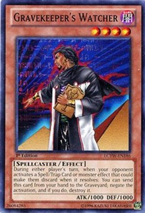 Gravekeeper's Watcher (Common / Short Print) [LCYW-EN186] Unlimited