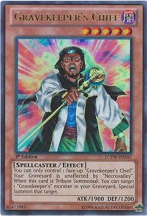 Gravekeeper's Chief (Ultra Rare) [LCYW-EN187] 1st Edition