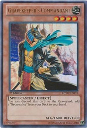 Gravekeeper's Commandant (Ultra Rare) [LCYW-EN191] 1st Edition