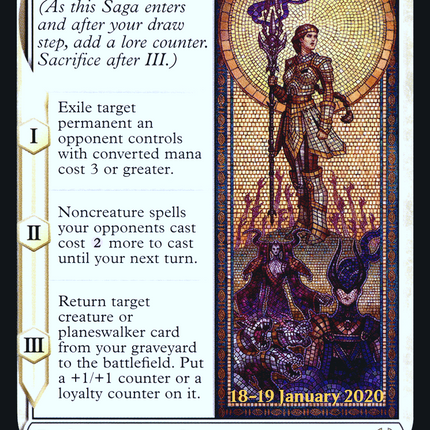 Elspeth Conquers Death [Theros Beyond Death Promos] Prerelease Foil