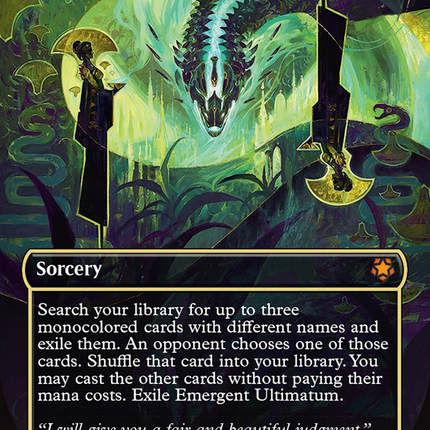 Emergent Ultimatum (Borderless) [Special Guests]