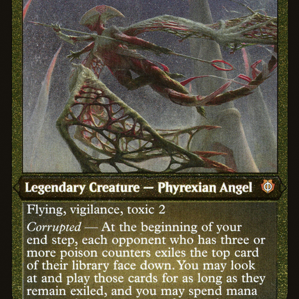 Ixhel, Scion of Atraxa [Phyrexia: All Will Be One Commander] Etched Foil