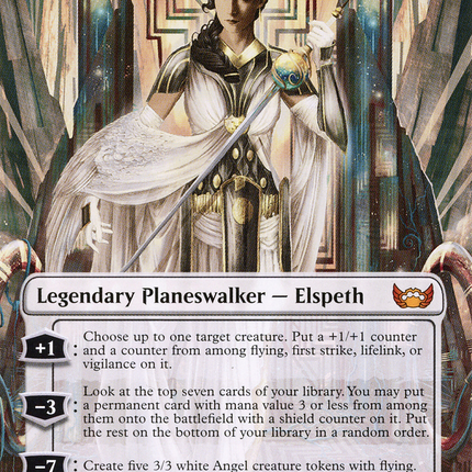 Elspeth Resplendent (Borderless) [Streets of New Capenna]
