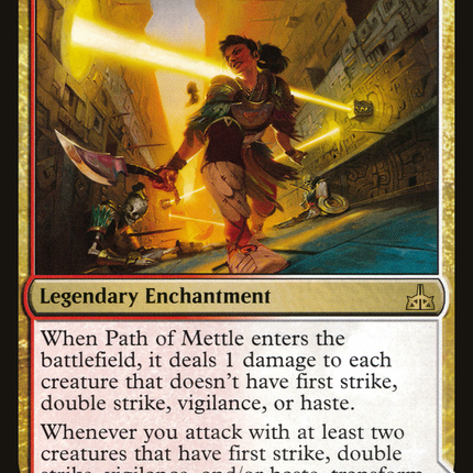 Path of Mettle // Metzali, Tower of Triumph (compasslanddfc) [Rivals of Ixalan]