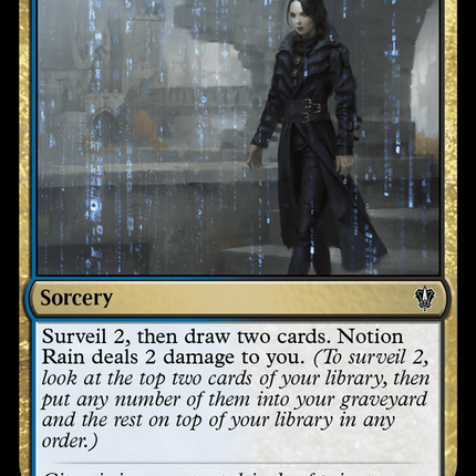 Notion Rain [Murders at Karlov Manor Commander]