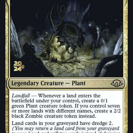 The Necrobloom [Modern Horizons 3 Promos] Prerelease Foil
