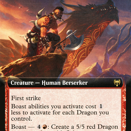 Dragonkin Berserker (Extended Art) [Kaldheim]