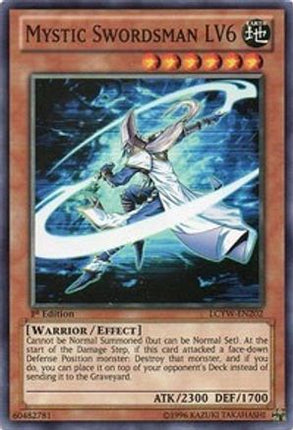 Mystic Swordsman LV6 (Common / Short Print) [LCYW-EN202] Unlimited