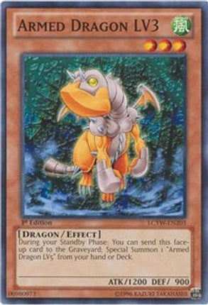 Armed Dragon LV3 (Common / Short Print) [LCYW-EN203] 1st Edition