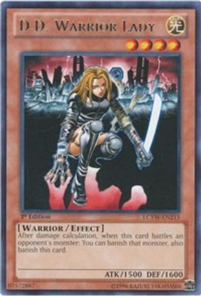 D.D. Warrior Lady (Rare) [LCYW-EN215] Unlimited