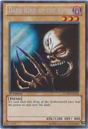Dark King of the Abyss (Secret Rare) [LCYW-EN220] 1st Edition