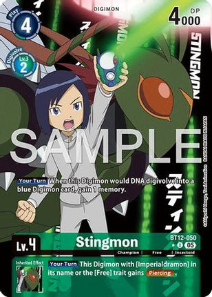Stingmon (Alternate Art) [BT12-050] [Advanced Booster Digimon Generation] Foil