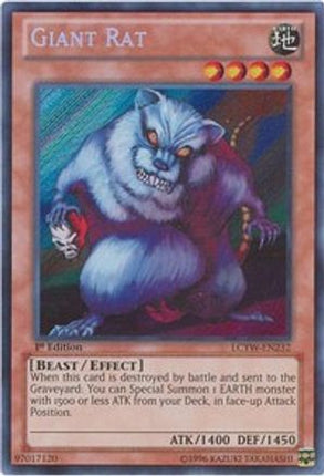 Giant Rat (Secret Rare) [LCYW-EN232] 1st Edition