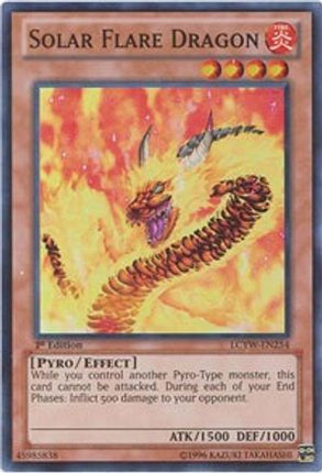 Solar Flare Dragon (Super Rare) [LCYW-EN254] 1st Edition