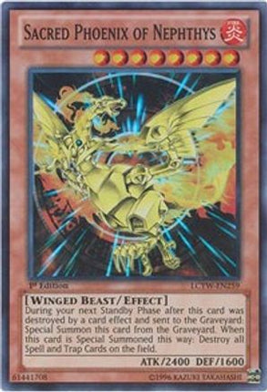Sacred Phoenix of Nephthys (Super Rare) [LCYW-EN259] 1st Edition