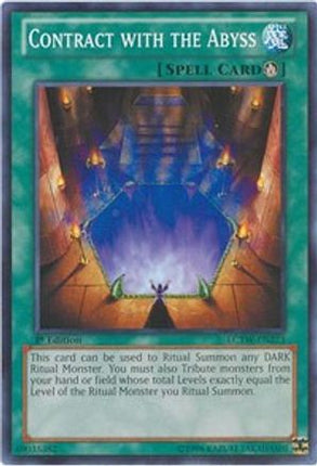 Contract with the Abyss (Common / Short Print) [LCYW-EN273] 1st Edition