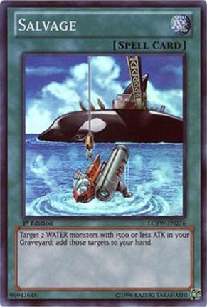 Salvage (Super Rare) [LCYW-EN276] 1st Edition