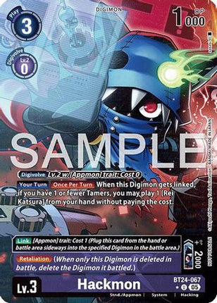 Hackmon (Box Topper) [BT24-067] [Time Stranger] Foil