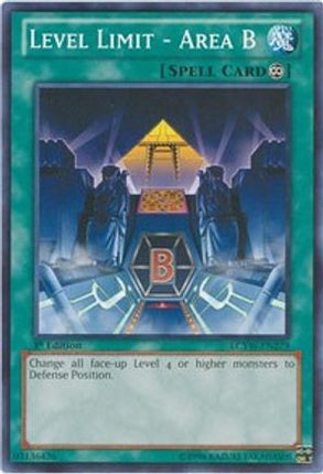 Level Limit - Area B (Common / Short Print) [LCYW-EN279] 1st Edition