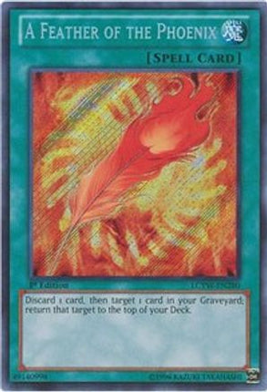 A Feather of the Phoenix (Secret Rare) [LCYW-EN280] 1st Edition