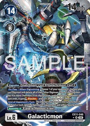 Galacticmon (Alternate Art) [EX11-046] [Dawn of Liberator] Foil