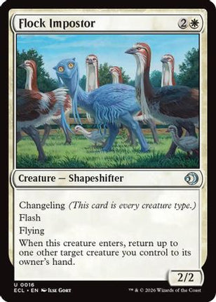 Flock Impostor [Lorwyn Eclipsed] Foil