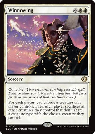 Winnowing [Lorwyn Eclipsed] Foil
