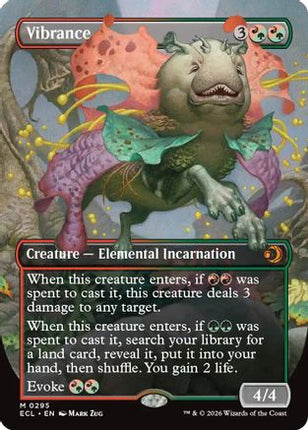 Vibrance (Borderless) [Lorwyn Eclipsed] Foil