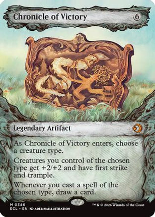 Chronicle of Victory (Showcase) [Lorwyn Eclipsed] Foil