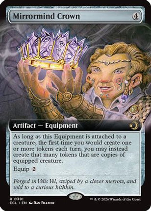 Mirrormind Crown (Extended Art) [Lorwyn Eclipsed] Foil