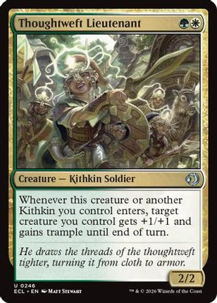 Thoughtweft Lieutenant [Lorwyn Eclipsed] Foil