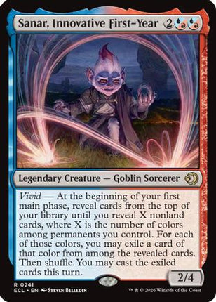 Sanar, Innovative First-Year [Lorwyn Eclipsed] Foil