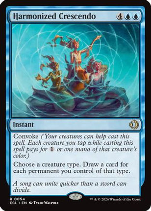 Harmonized Crescendo [Lorwyn Eclipsed] Foil